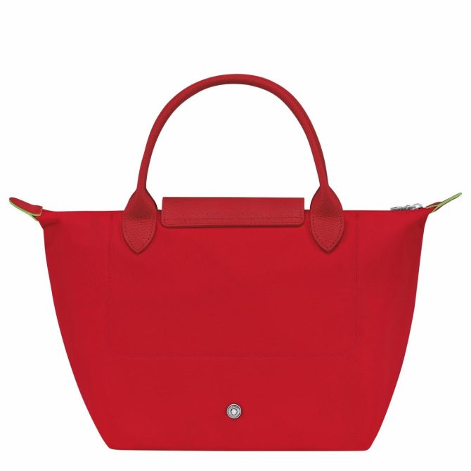 Women Handbags | Longchamp Le Pliage Green S Handbag Tomato