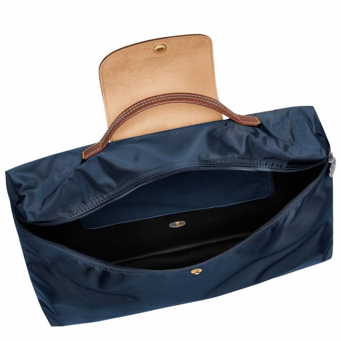 Women/Men Briefcase | Longchamp Le Pliage Original S Briefcase Navy