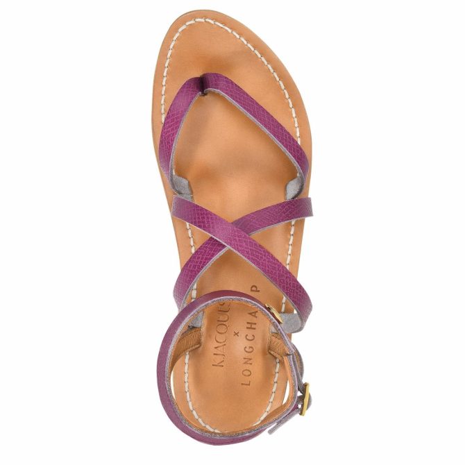 Women Sandals | Longchamp Longchamp X K.Jacques Sandals Violet