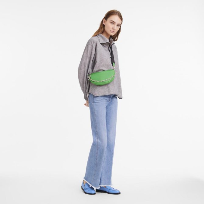 Women Shoulder Bags | Longchamp Smile S Crossbody Bag Lawn