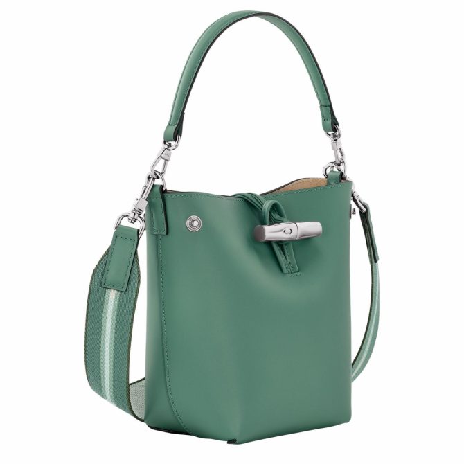 Women Crossbody Bags | Longchamp Le Roseau XS Bucket Bag Sage