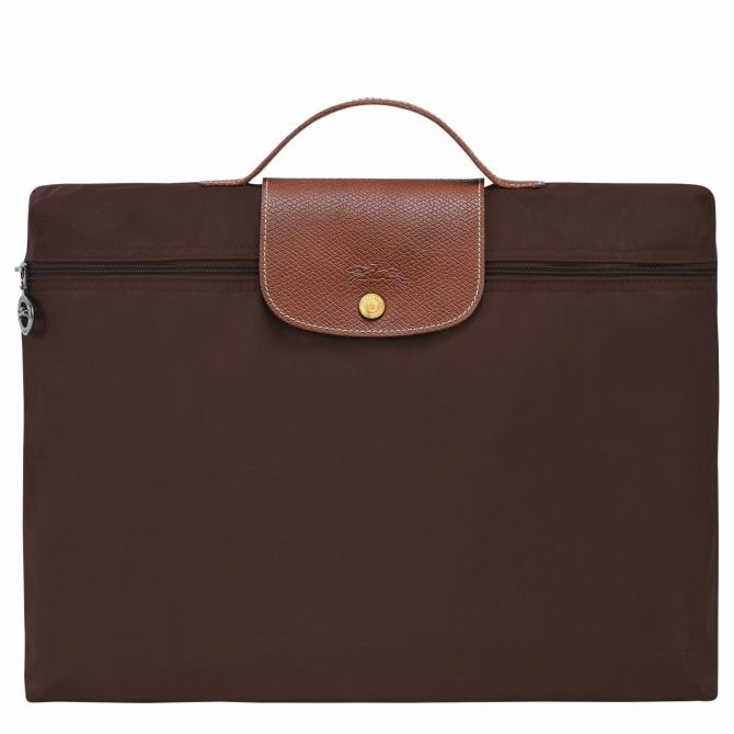 Women/Men Briefcase | Longchamp Le Pliage Original S Briefcase Ebony