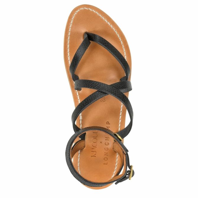 Women Sandals | Longchamp Longchamp X K.Jacques Sandals Black