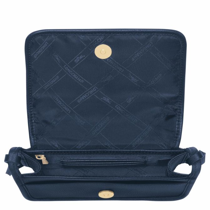 Women Clutches | Longchamp Le Foulonné XS Clutch Navy