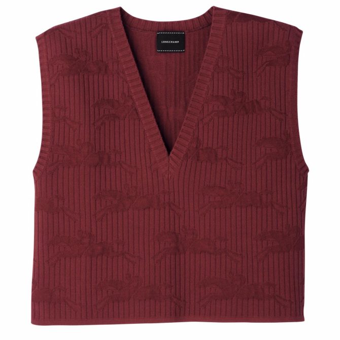 Women Knitwear | Longchamp Sleeveless Sweater Sienna