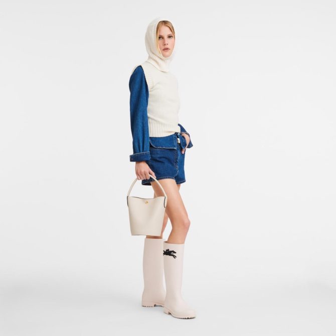 Women Handbags | Longchamp Épure S Bucket Bag Paper