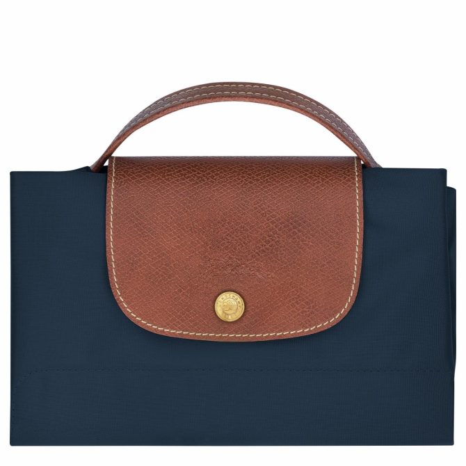 Women/Men Briefcase | Longchamp Le Pliage Original S Briefcase Navy