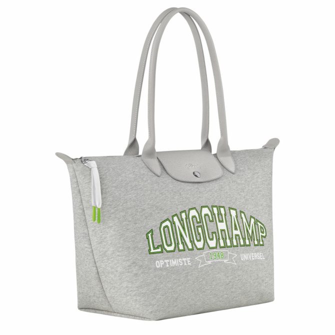 Women Shoulder Bags | Longchamp Le Pliage Collection L Tote Bag Grey