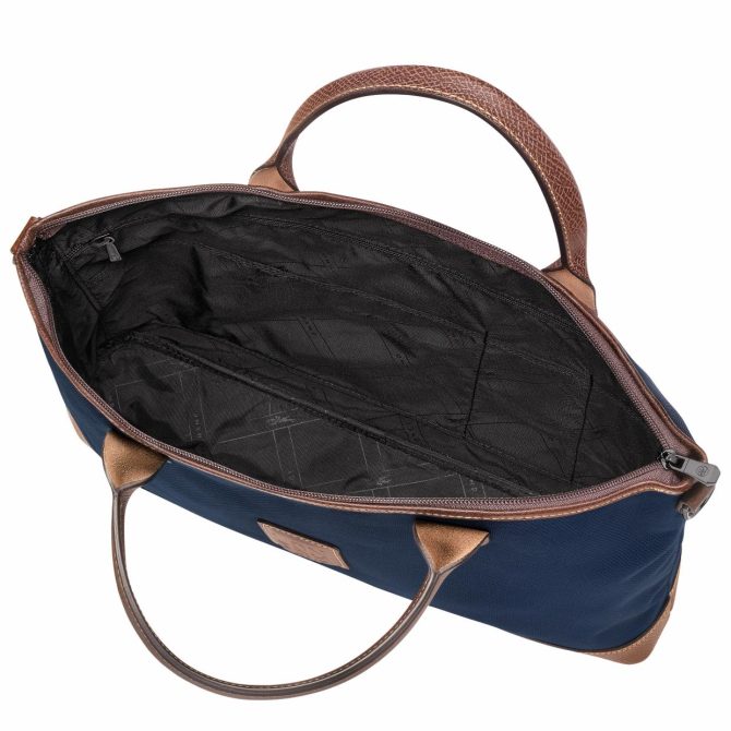 Women/Men Briefcase | Longchamp Boxford S Briefcase Blue