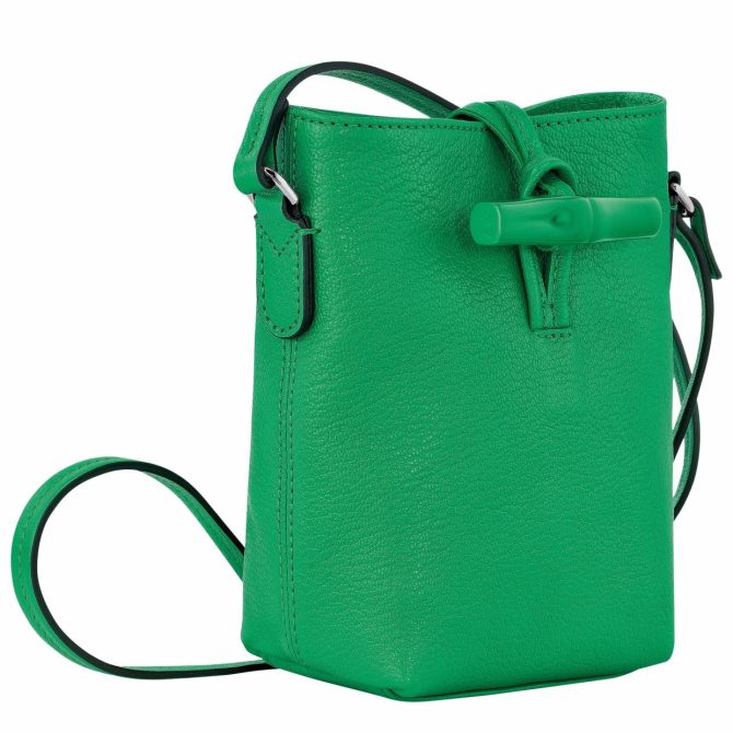 Women Crossbody Bags | Longchamp Le Roseau XS Crossbody Bag Green