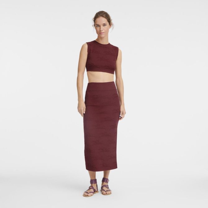 Women Dresses & Skirts | Longchamp Midi Skirt Sienna