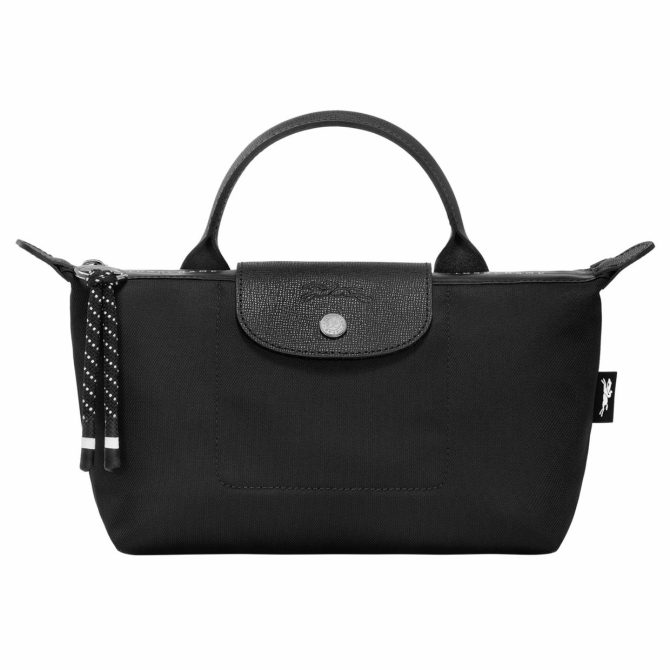 Women/Men Pouches & Cases | Longchamp Le Pliage Energy Pouch Black