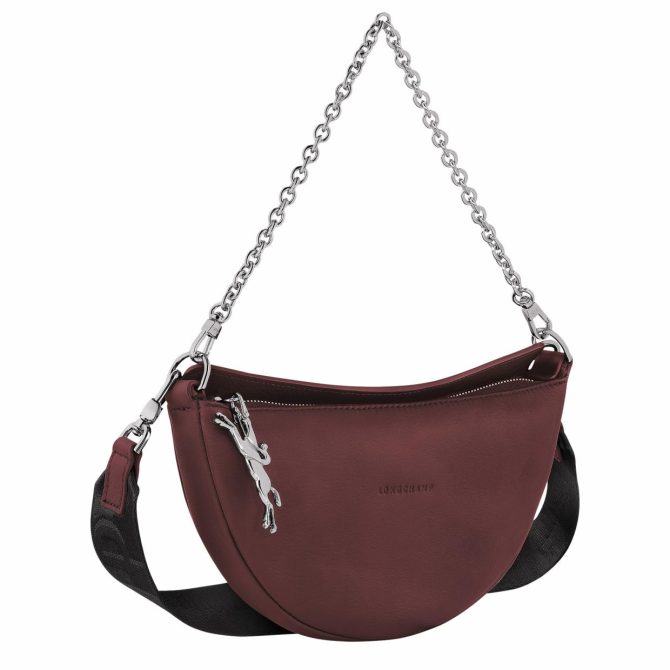 Women Shoulder Bags | Longchamp Smile S Crossbody Bag Plum