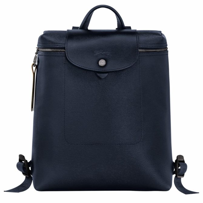 Women/Men Backpacks | Longchamp Le Pliage City M Backpack Navy