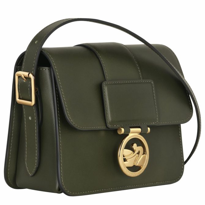 Women Crossbody Bags | Longchamp Box-Trot S Crossbody Bag Khaki