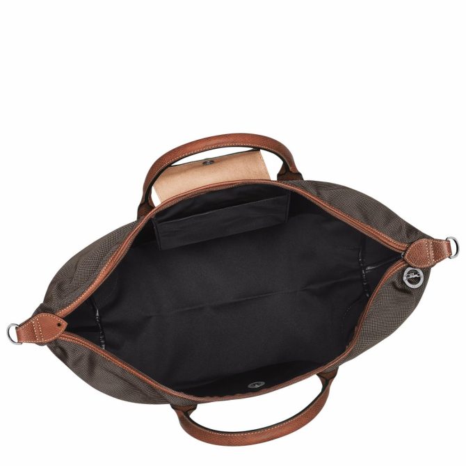 Women/Men Travel Bags | Longchamp Boxford M Travel Bag Brown