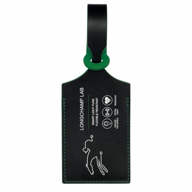 Women/Men Travel Accessories | Longchamp LGP Travel Luggage Tag Black/Green