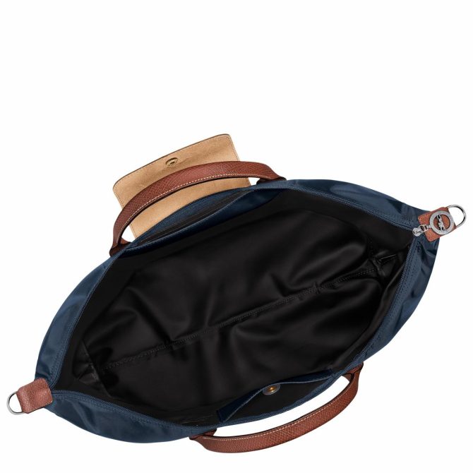 Women/Men Travel Bags | Longchamp Le Pliage Original Travel Bag Expandable Navy