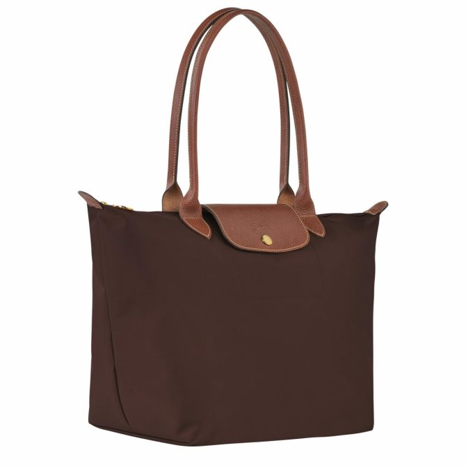 Women Shoulder Bags | Longchamp Le Pliage Original L Tote Bag Ebony