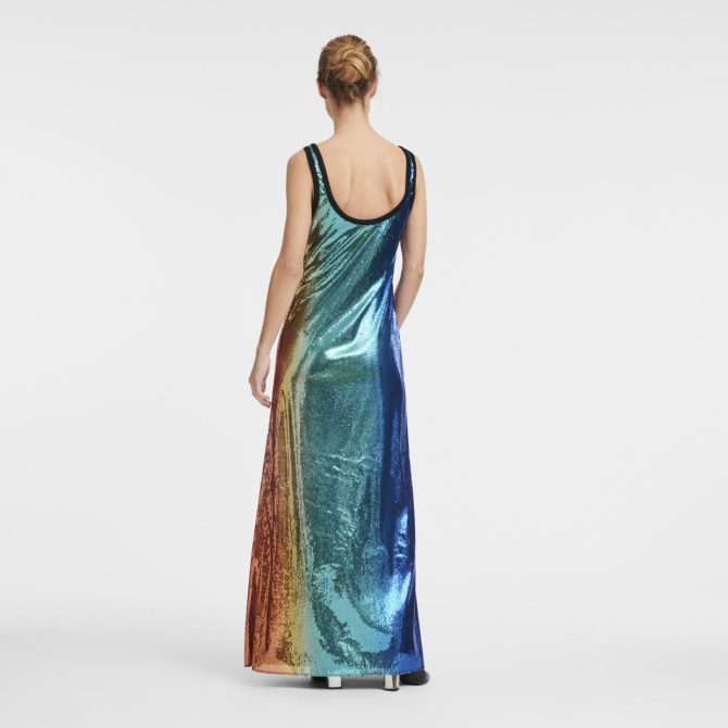 Women Dresses & Skirts | Longchamp Long Dress Multicolor