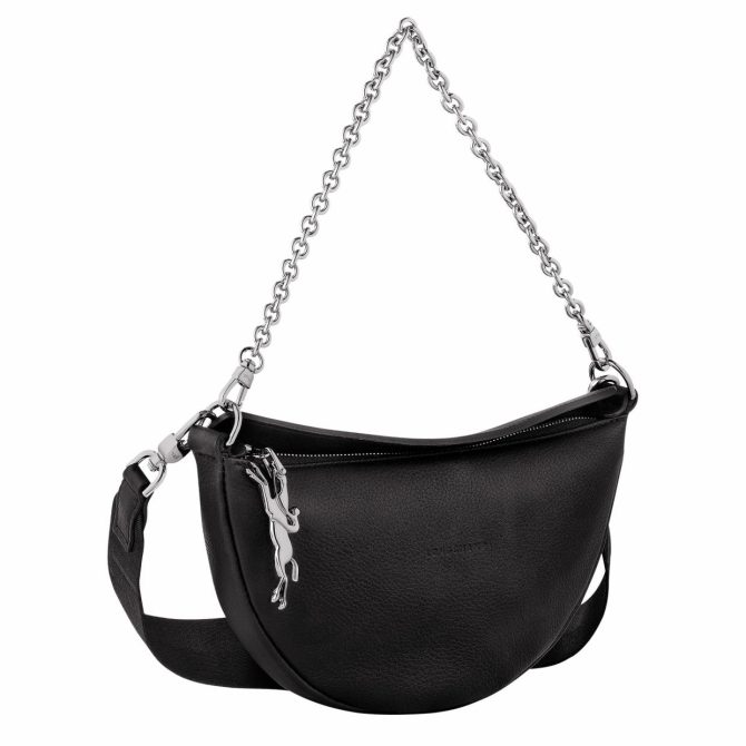 Women Shoulder Bags | Longchamp Smile S Crossbody Bag Black