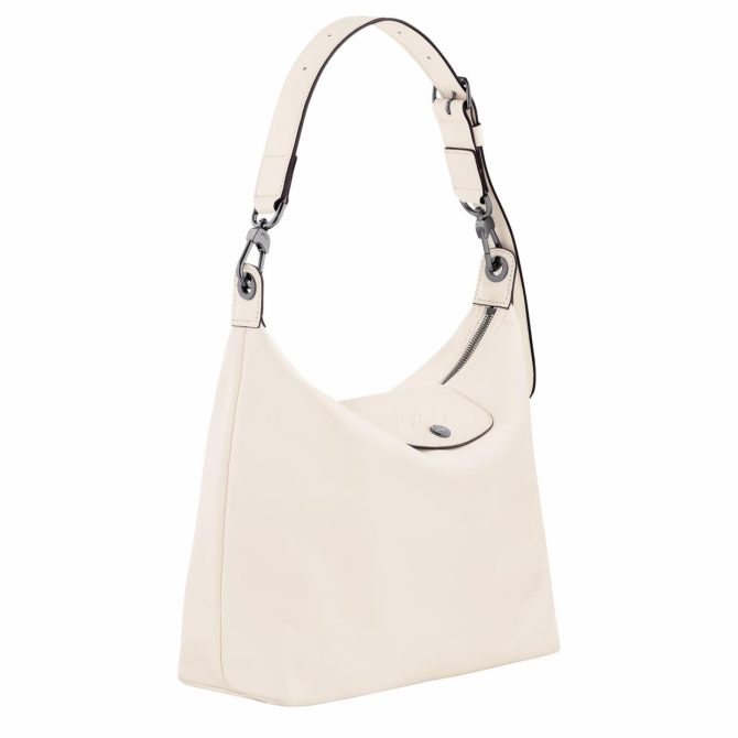 Women Shoulder Bags | Longchamp Le Pliage Xtra M Hobo Bag Ecru