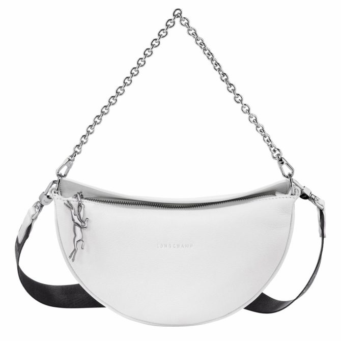 Women Shoulder Bags | Longchamp Smile S Crossbody Bag White