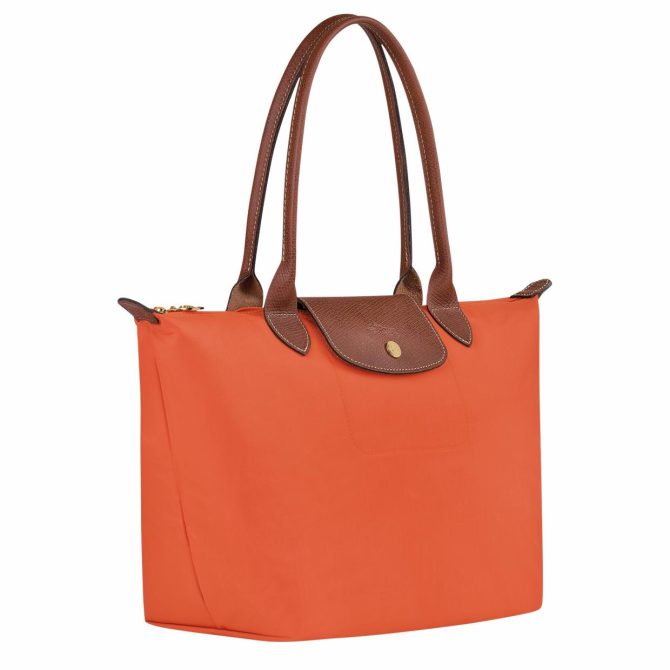 Women Shoulder Bags | Longchamp Le Pliage Original M Tote Bag Orange