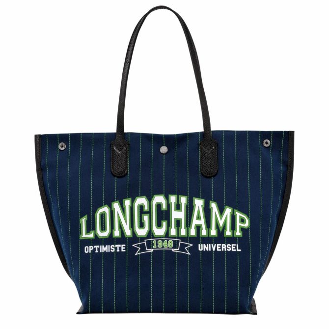 Women Shoulder Bags | Longchamp Essential Tote Bag Navy