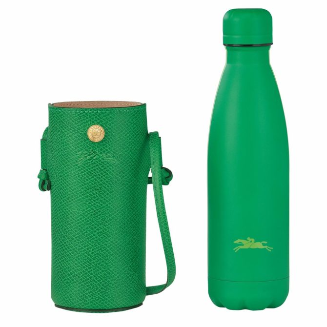 Women/Men Pouches & Cases | Longchamp Épure Bottle Holder Green