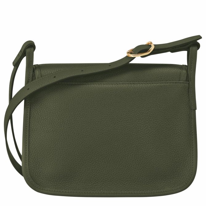 Women Crossbody Bags | Longchamp Le Foulonné M Crossbody Bag Khaki