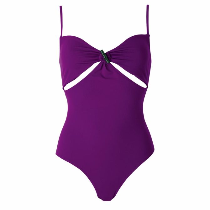 Women Swimsuit | Longchamp Swimsuit Violet