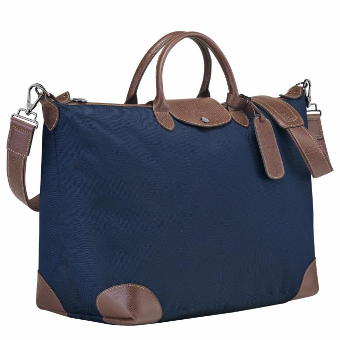 Women/Men Travel Bags | Longchamp Boxford S Travel Bag Blue