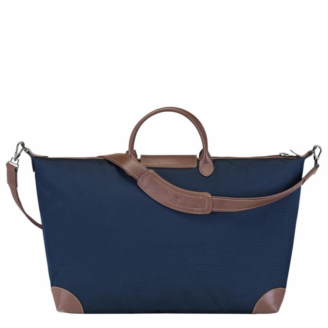 Women/Men Travel Bags | Longchamp Boxford M Travel Bag Blue