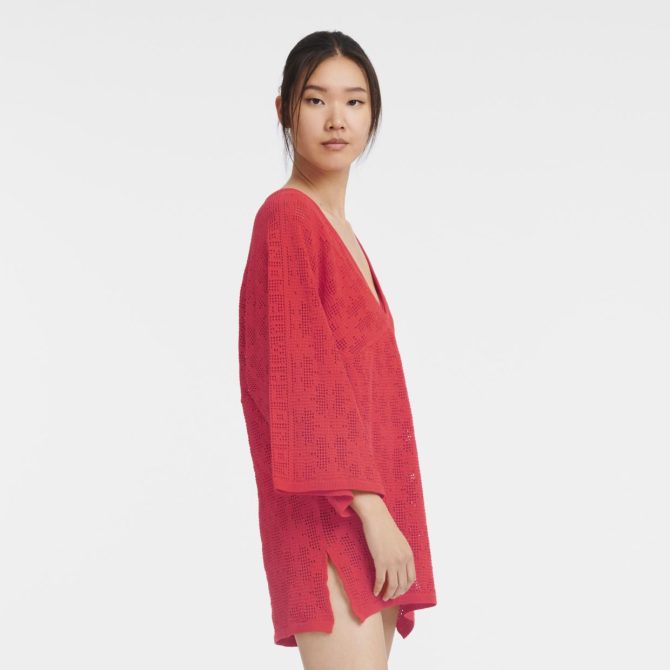 Women Dresses & Skirts | Longchamp Tunic Strawberry