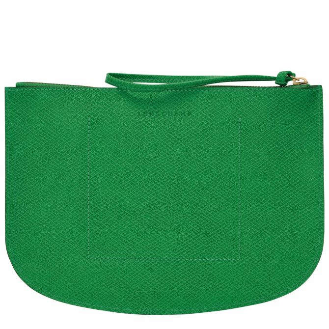 Women Pouches & Cases | Longchamp Épure Pouch Green