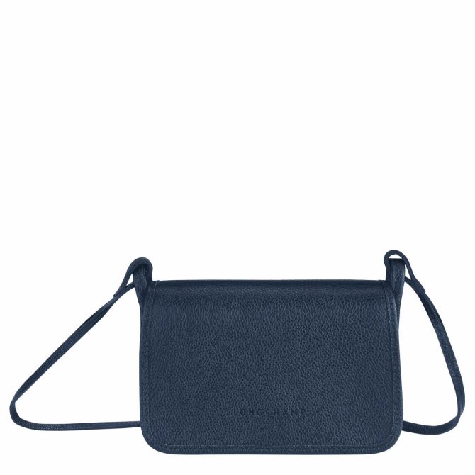 Women Clutches | Longchamp Le Foulonné XS Clutch Navy