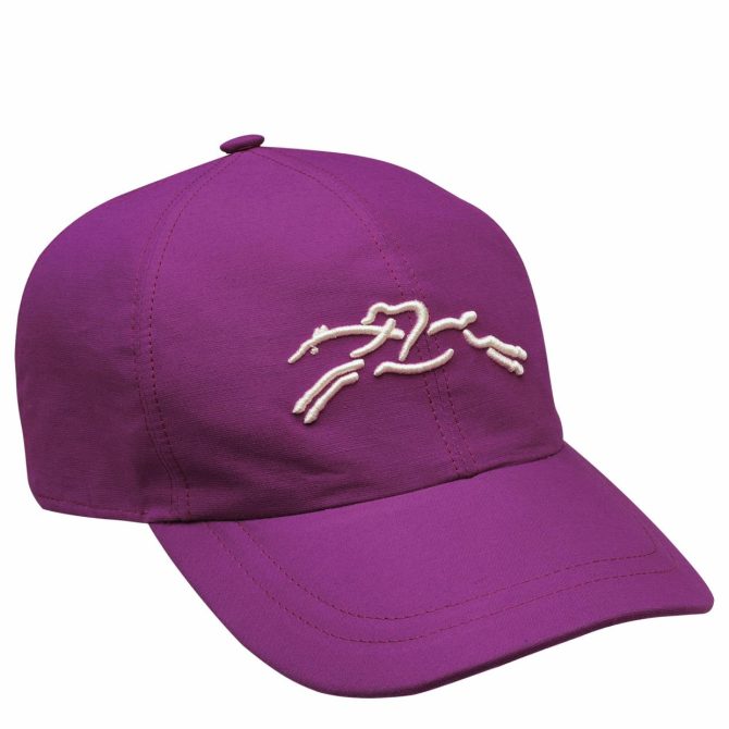 Women Caps & Hats | Longchamp Cap Violet