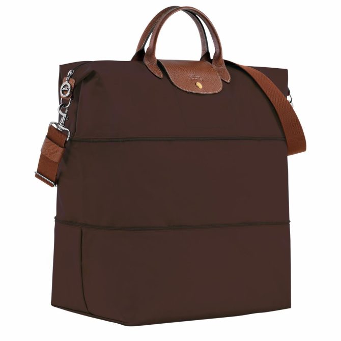 Women/Men Travel Bags | Longchamp Le Pliage Original Travel Bag Expandable Ebony