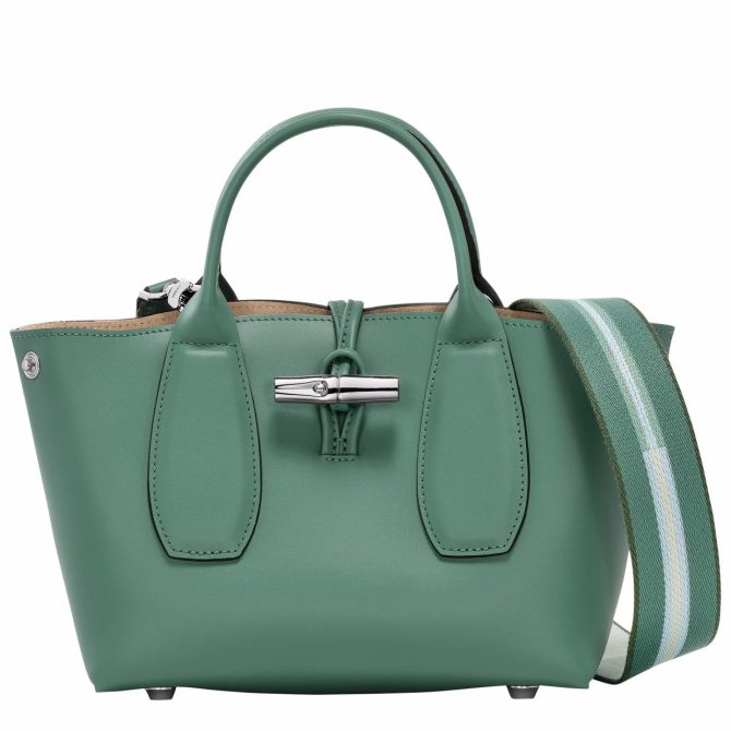 Women Handbags | Longchamp Le Roseau S Handbag Sage