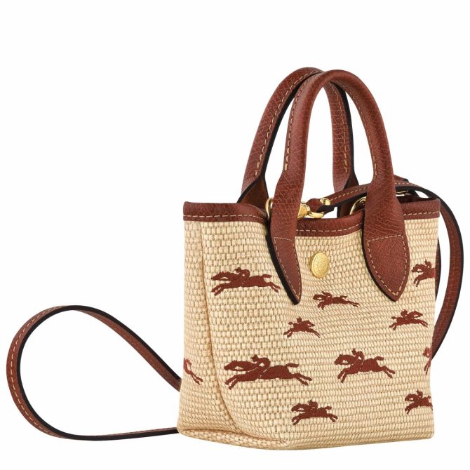 Women Mini Bags | Longchamp Le Panier Pliage XS Basket Brown