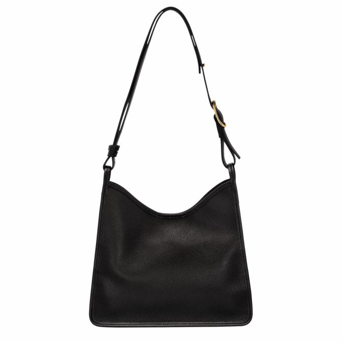 Women Shoulder Bags | Longchamp Le Foulonné M Hobo Bag Black