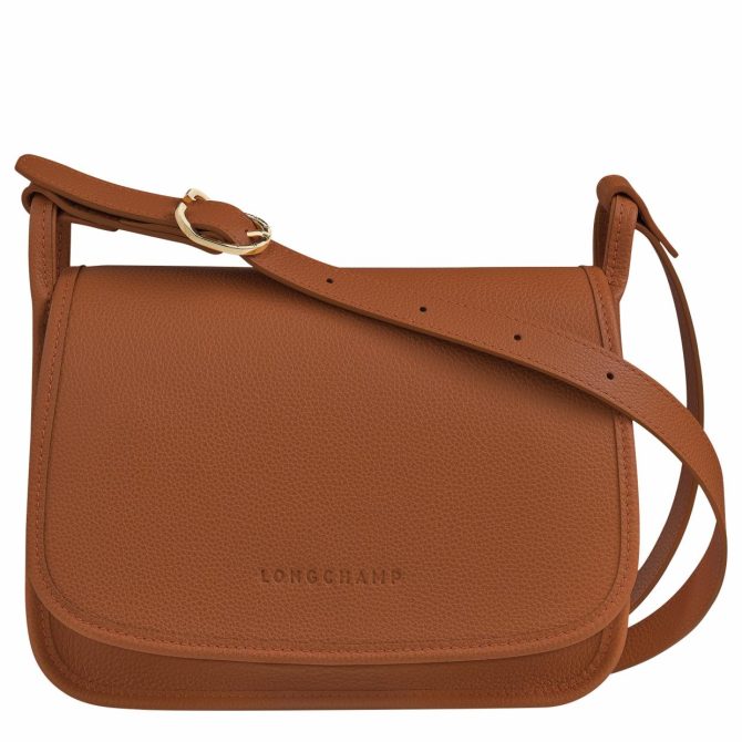 Women Crossbody Bags | Longchamp Le Foulonné M Crossbody Bag Caramel