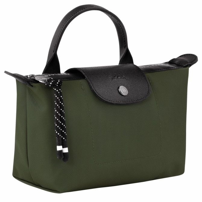 Women/Men Pouches & Cases | Longchamp Le Pliage Energy Pouch Khaki