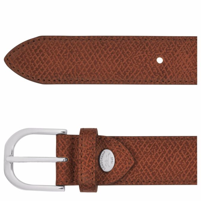 Women Belts | Longchamp Le Pliage Ladies' Belt Cognac