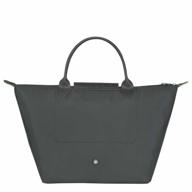 Women Handbags | Longchamp Le Pliage Green M Handbag Graphite