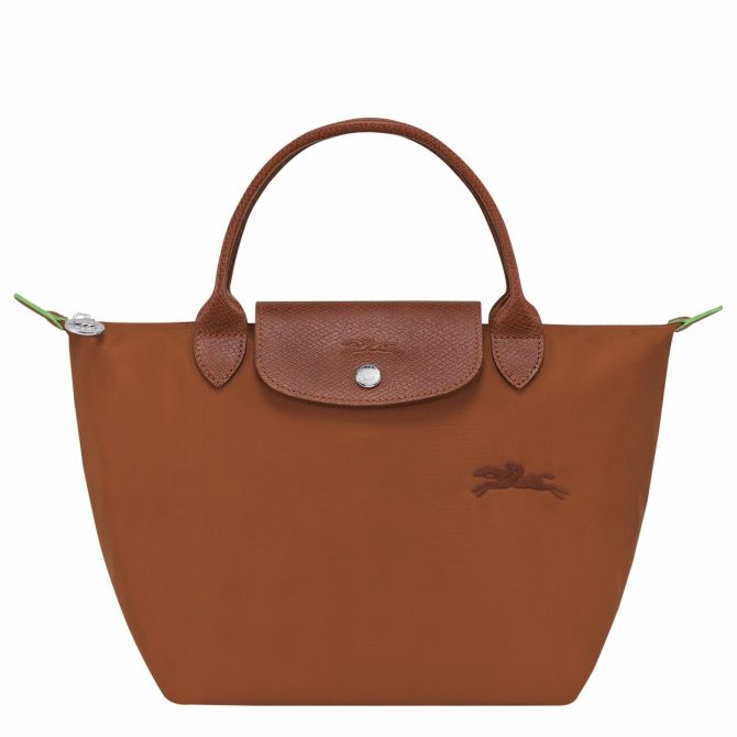 Women Handbags | Longchamp Le Pliage Green S Handbag Cognac