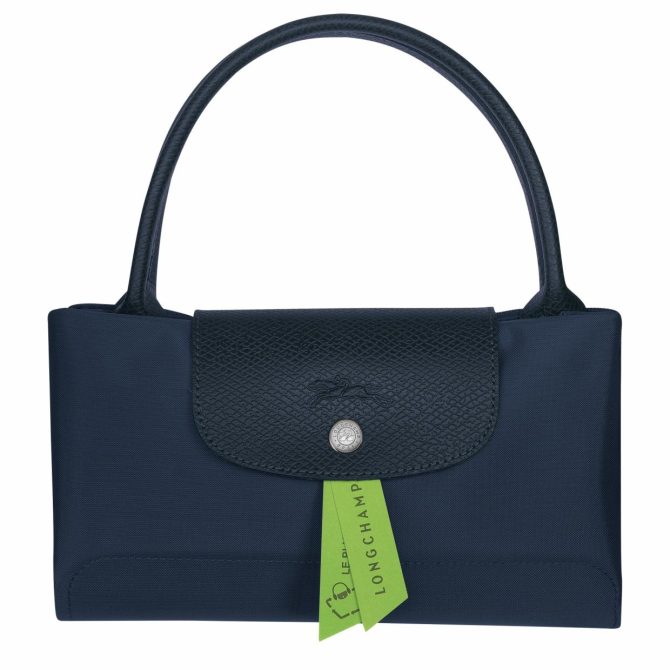 Women Handbags | Longchamp Le Pliage Green M Handbag Navy