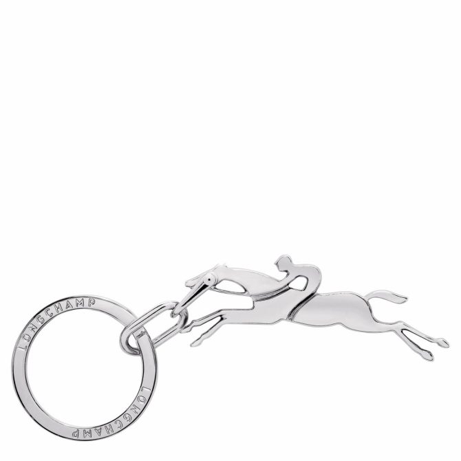 Women/Men Key Rings | Longchamp Cavalier Longchamp Key-rings Silver