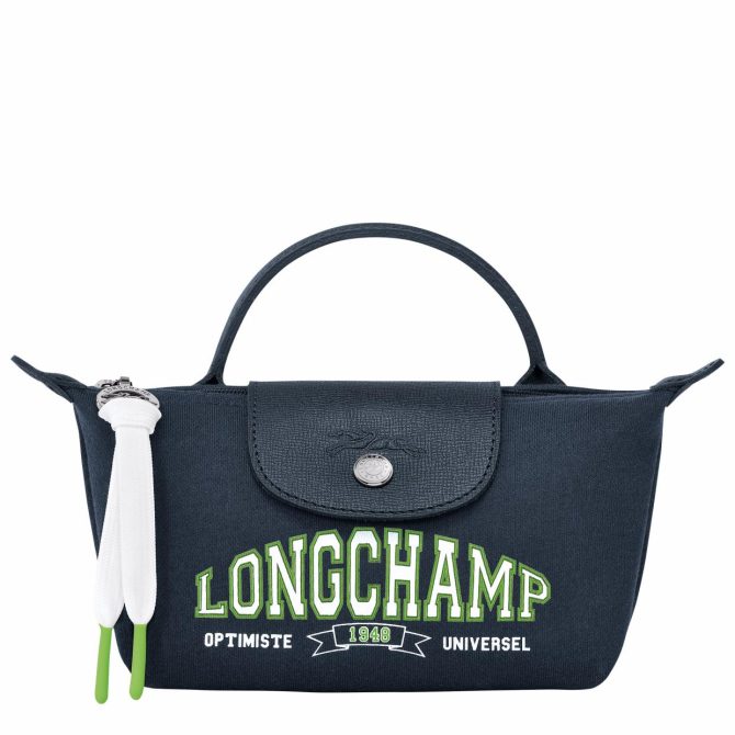 Women/Men Pouches & Cases | Longchamp Le Pliage Collection Pouch Navy